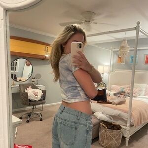 Holister Tie Dye Adjustable Tee